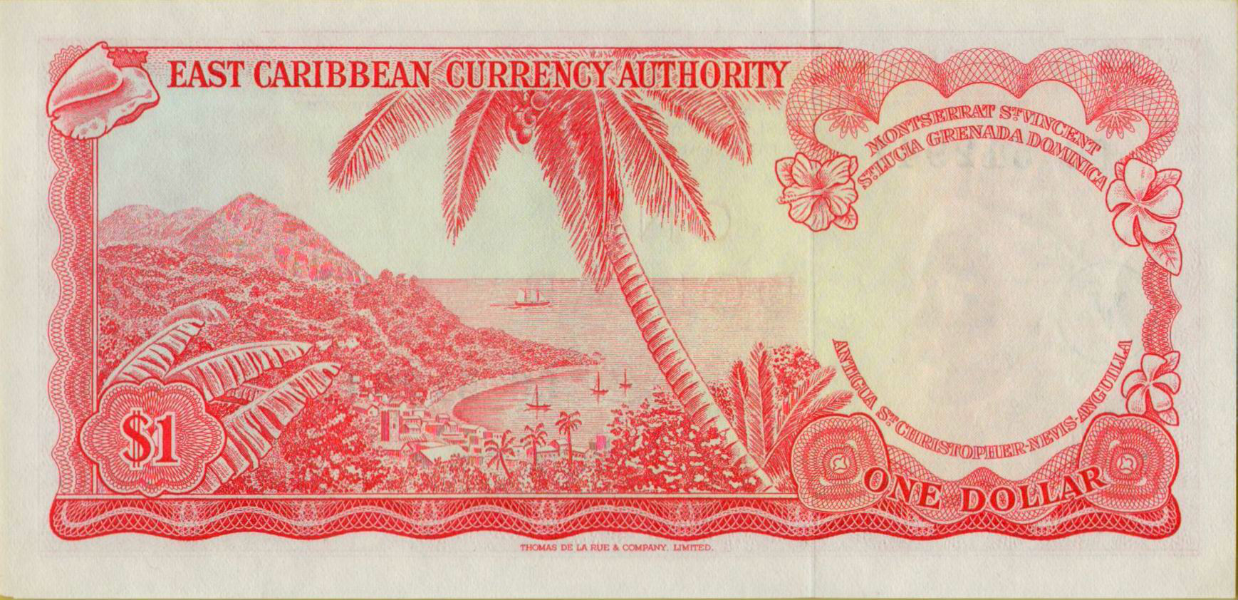 East Caribbean 1 1965 UNC P-13/o